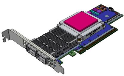 NVIDIA-MCX653106A-HDAL Network Interface Cards Network Interface Card 200GbE 3.3V/12V