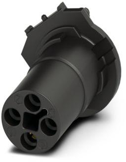 PHOENIX CONTACT-SACC-CI-M12FST-4CON-L180 THR Steckverbinder, rund Conn M12 Circular SKT 4 POS Solder ST Thru-Hole 4 Terminal 1 Port Tray