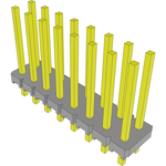 Conn Unshrouded Header HDR 16 POS 2.54mm Solder ST Top Entry Thru-Hole Bulk
