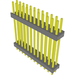 Conn Board Stacker HDR 24 POS 2.54mm Solder ST Top Entry Thru-Hole Bulk