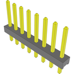 Conn Unshrouded Header HDR 8 POS 2mm Solder ST Top Entry Thru-Hole Bulk