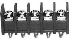ADAM TECH-TBF-13-01-B Steckverbinder, Klemmenblöcke Conn Barrier Strip 13 POS 6.35mm Solder ST Thru-Hole 10A Bag