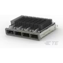 TE Connectivity-2170785-6 连接器配件 Connector Accessories Cage/Heat Sink Assembly Right Angle Nickel Silver Alloy Box/Tray