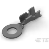 TE Connectivity-60007-2 连接器端子 Ring Tongue Terminal 22-26AWG Brass 10.8mm Tin Reel/Strip