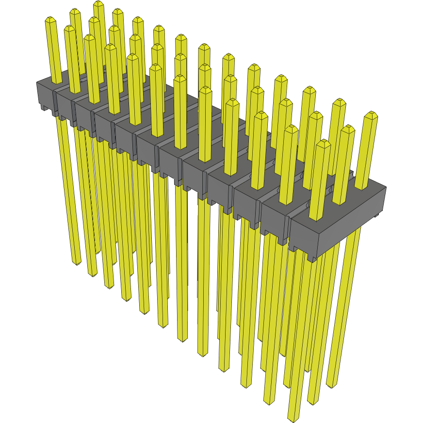 Samtec-TSW-112-12-T-T Steckverbinderleisten und Leiterplattenbuchsen Conn Unshrouded Header HDR 36 POS 2.54mm Solder ST Top Entry Thru-Hole Bulk