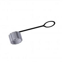 CONEC Elektronische Bauelemente GmbH-17-10014 Connector Accessories Connector Accessories Protection Cap Straight Plastic Black