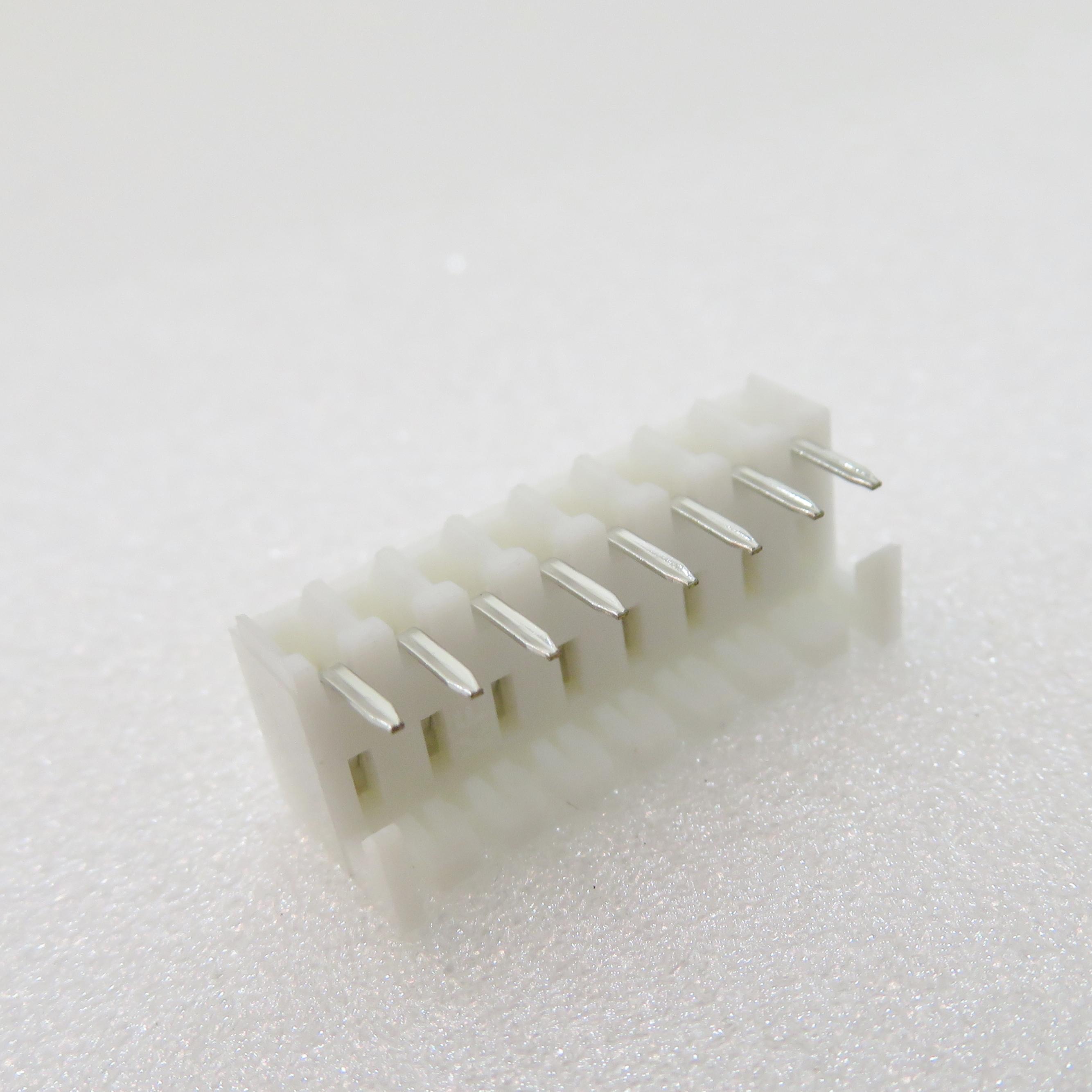 ADAM TECH-PCE-B-08 Connector Headers and PCB Receptacles Conn Socket Strip SKT 8 POS 2.54mm Solder RA Thru-Hole