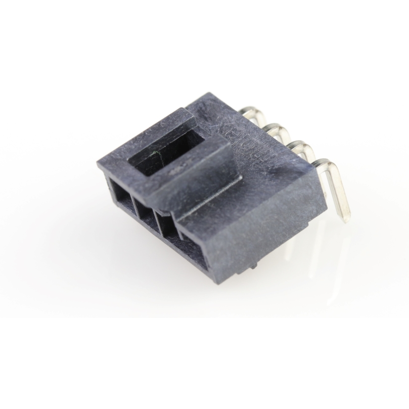 Molex-1053131704 Connector Headers and PCB Receptacles Conn Wire to Board HDR 4Power POS 2.5mm Solder RA Side Entry Thru-Hole T/R