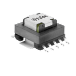 Current Transformer 1:100 1000Vrms 0.004Ohm Prim. DCR 1.4Ohm Sec. DCR 35000mA Prim. 10 Terminal Gull Wing SMD