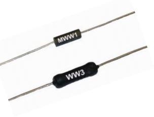 Stackpole Electronics-WW2JB100R 单侧穿孔定值电阻器 Res Wirewound 100 Ohm 5% 1.5W ±20ppm/°C Conformal Coated AXL Bulk