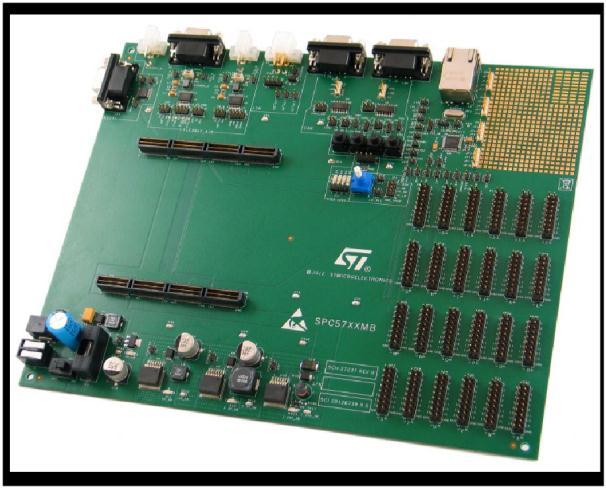 STMicroelectronics-SPC57XXMB Cartes et kits de développement de systèmes intégrés SPC57XXMB STMicroelectronics Evaluation Board SPC58xE/ SPC58xG Microcontroller Evaluation Board - Arrow.com