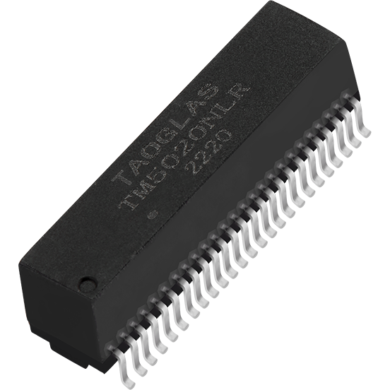 taoglas-TM5020NLR | LAN Transformers Telecom, Übertrager Telecom Transformer 1CT:1CT 50 Terminal Gull Wing SMD