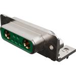 Conn Combo D-Sub F 2Power/5Signal POS 1.37mm/13.72mm Solder RA Thru-Hole 7 Terminal 1 Port Carton