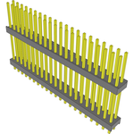 Conn Board Stacker HDR 42 POS 2.54mm Solder ST Top Entry Thru-Hole Bulk
