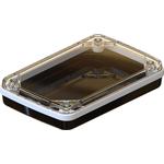 Black Polycarbonate Waterproof Pocket Enclosure with White Seal <h4><strong>CALIFORNIA PROPOSITION</strong> ⚠️<strong>65 WARNING</strong>⚠️</h4>