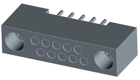 Airborn-RM242-030-201-8800 Steckverbinderleisten und Leiterplattenbuchsen Conn Wire to Board RCP 30 POS 0.95mm Solder ST Top Entry Thru-Hole