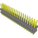 Conn Board Stacker HDR 40 POS 2.54mm Solder ST Top Entry Thru-Hole Bulk