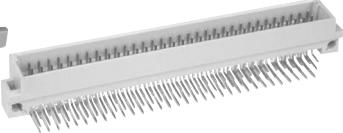 ADAM TECH-DIN-96MR-L33-A1C2 Steckverbinderleisten und Leiterplattenbuchsen Conn Shrouded Header HDR 96 POS 2.54mm Solder RA Side Entry Thru-Hole Tray/Tube