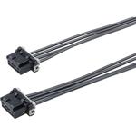 Cable Assembly Discrete Wire 0.5m 24AWG Dura-Clik TPA to Dura-Clik TPA 4 to 4 POS F-F Crimp/Compression DuraClik Bag