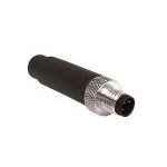 Cable Assembly Circular 3m 22-28AWG M8 Circular 4 Straight