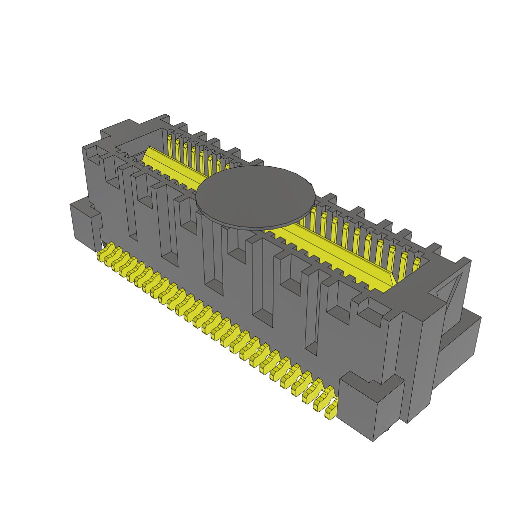 Samtec-QFS-026-06.25-SL-D-A-P-TR Steckverbinderleisten und Leiterplattenbuchsen Conn Micro High Speed Socket Strip SKT 52 POS 0.635mm Solder ST SMD T/R