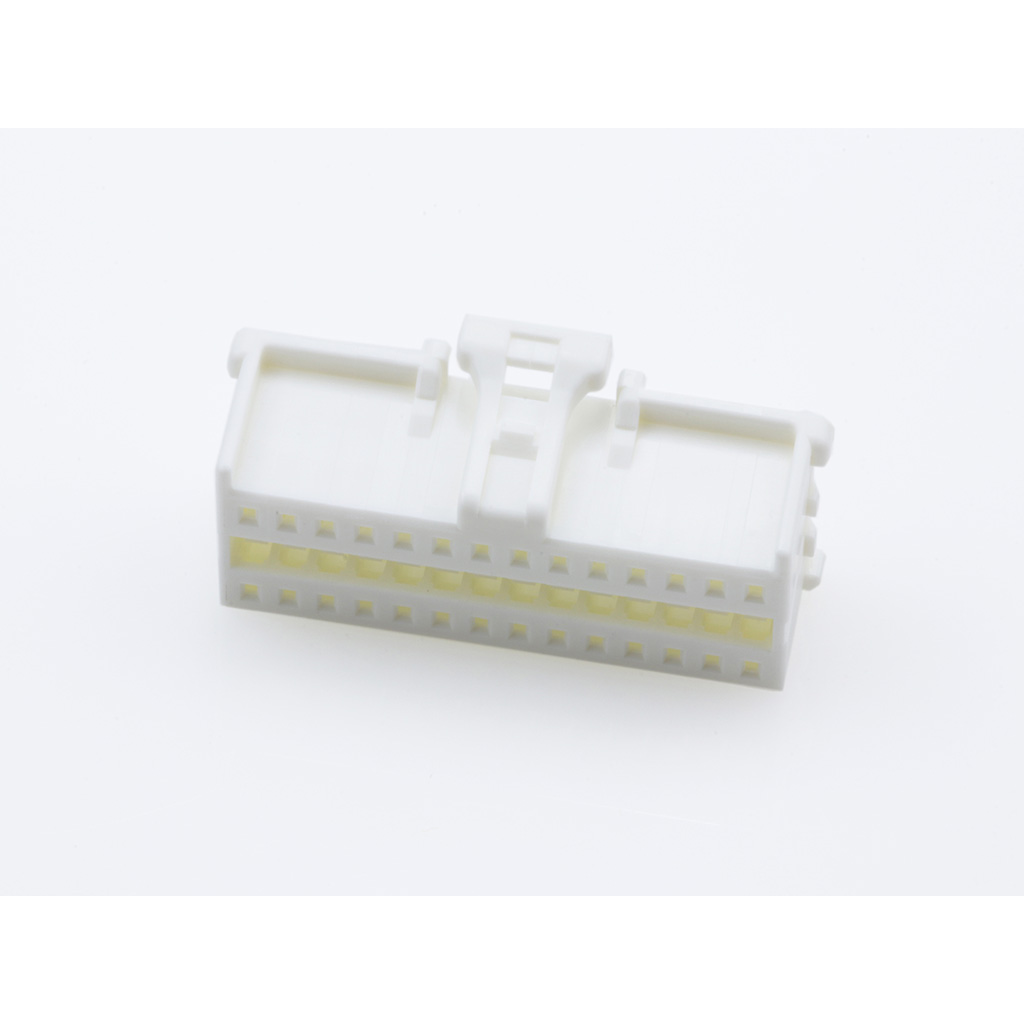 Molex-51353-2800 Connector Discrete Wire Housing Conn Housing F 28 POS 2mm Crimp ST Cable Mount Natural MicroClasp™ Bag