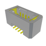 Conn Shrouded Header (4 Sides) HDR 8 POS 1.27mm Solder ST Top Entry SMD TIGER EYE™ Tube