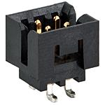 Conn Shrouded Header (4 Sides) HDR 6 POS 2mm Solder ST Top Entry SMD Milli-Grid Tube