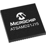 MCU 32-bit ARM Cortex M0+ RISC 32KB Flash 3.3V 64-Pin QFN EP T/R