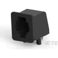 TE Connectivity-5520242-3 Raccordement téléphone et télécom Conn RJ-25 F 6 POS 1.27mm Solder RA Thru-Hole 6 Terminal 1 Port Cat 3 Box/Tray