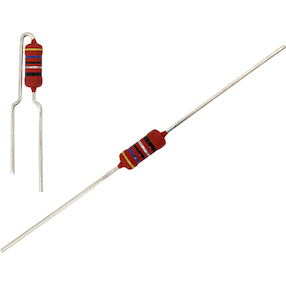 Vishay-PR02FS0206809KR500 Widerstand, fest, Einzeldurchsteckloch Res Metal Film 68 Ohm 10% 2W ±250ppm/°C Conformal Coated AXL T/R