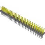 Conn Unshrouded Header HDR 58 POS 2.54mm Solder ST Top Entry Thru-Hole Bulk