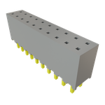 Conn Board Stacker HDR 20 POS 2mm Solder ST Top Entry Thru-Hole Bulk