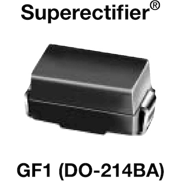 Vishay-GF1G-E3/67A Gleichrichter Diode Switching 400V 1A 2-Pin DO-214BA T/R