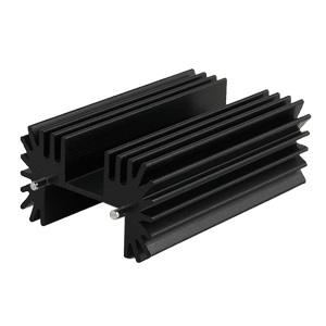 Same Sky (formerly CUI Devices)-HSE-B18254-0396H Dissipateur thermique Heat Sink Passive TO-218 Vertical Thru-Hole Aluminum 6063-T5 Black Anodized