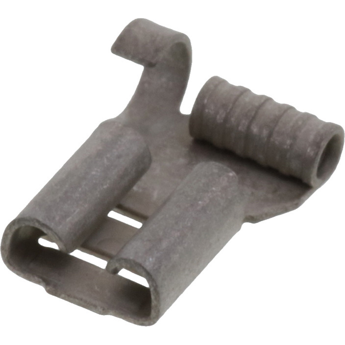 Molex-190090001 连接器端子 Quick Disconnect Terminal 18-22AWG Brass F 15.1mm Tin VibraKrimp™ Carton