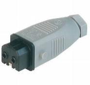 Lumberg-930621106 Conector rectangular Conn Rectangular F 2Power/1Ground POS ST Cable Mount