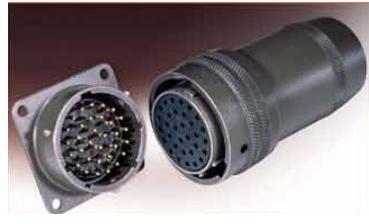 Amphenol-PT04A14-5PY-023 Connector Circular Conn Circular PIN 5 POS Solder ST Cable Mount 5 Terminal 1 Port