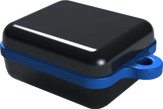 Serpac Electronic Enclosures-CXL27ABKABL Black Polycarbonate Waterproof Pendant Enclosure with Blue Seal <h4><strong>CALIFORNIA PROPOSITION</strong> ⚠️<strong>65 WARNING</strong>⚠️</h4>