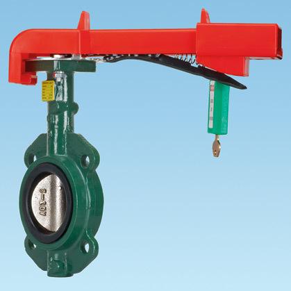 Panduit-PSL-BFV Valve Accessories Butterfly Valve Lockout Accommodates Most Butterfly Valve Handles