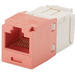 Category6A, RJ45, 10 Gb/s, 8-position, 8-wire universal module.