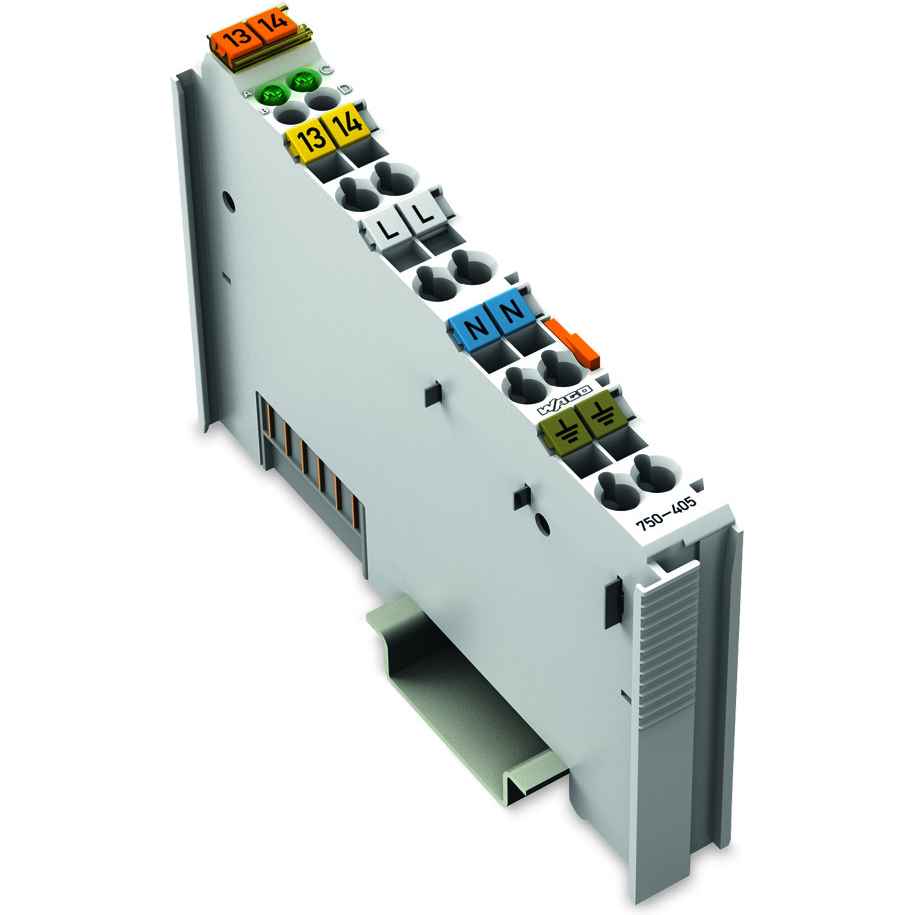 WAGO-750-405 Prodotti vari 2-CHANNEL DIGITAL INPUT MODULE AC 230 V POSITIVE SWITCHING