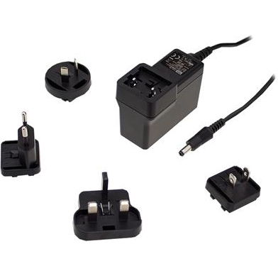 Mean Well Enterprises-GEM60I05-P1J Externer steckbarer Adapter Plug-In Adapter Single-OUT 5V 6A 30W Carton