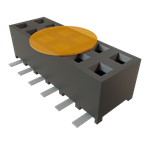 Conn Socket Strip SKT 12 POS 2mm Solder ST Top Entry SMD TIGER EYE™ T/R