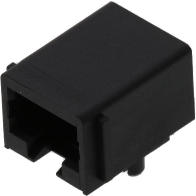 Molex-43249-8004 电话及电信连接器 Conn RJ-45 F 8 POS 2.54mm Solder RA Thru-Hole 8 Terminal 1 Port Cat 3/Cat 4 Tray