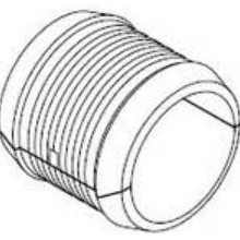 Amphenol-M85049/93-10 Connector Accessories Connector Accessories Banding Split Ring Straight