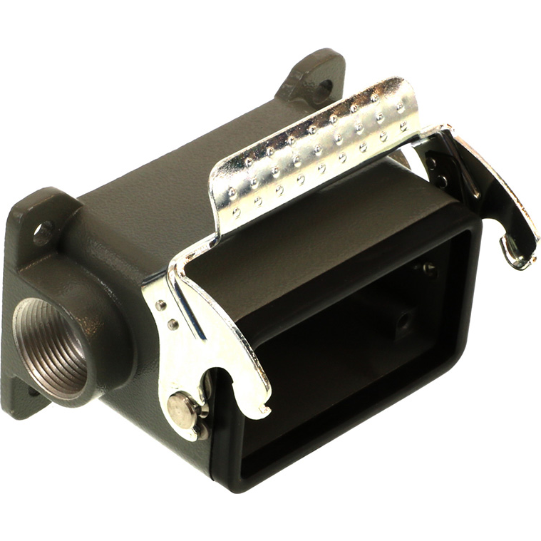 Molex-7810.6303.0 Schrumpfbalgenadapter Housing 90° 10 Shell Size Polyester Powder Die Cast Aluminum GWconnect®