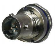 ITT Cannon-MKJ3A6F9-19PN Connector Circular Conn Circular PIN 19 POS Crimp ST Cable Mount 19 Terminal 1 Port Medical