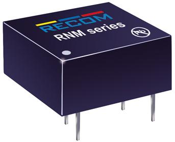 RECOM Power-RNM-053.3S/P 直流-直流转换器和开关式调节器模块 Module DC-DC 5VIN 1-OUT 3.3V 0.303A 1W 4-Pin DIP Tube
