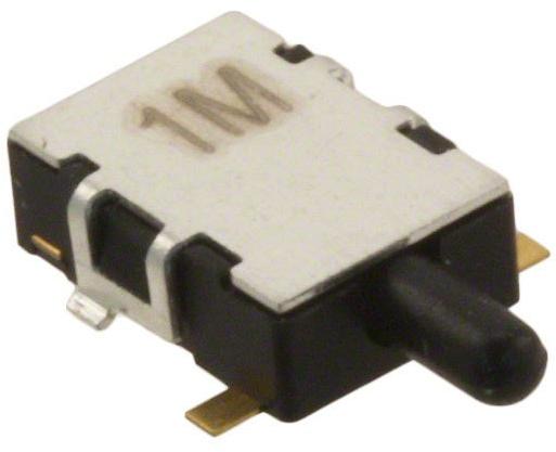 NIDEC Copal Electronics-CL-DA-1CB4-A2T Detektorschalter Switch Detector OFF (ON) SPST Plunger Gull Wing 0.1A 12VDC SMD T/R